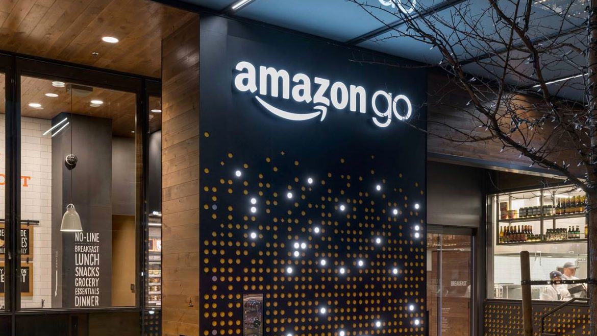 Walk in. Shop. Walk out. Amazon unveils its new cashless cashierless